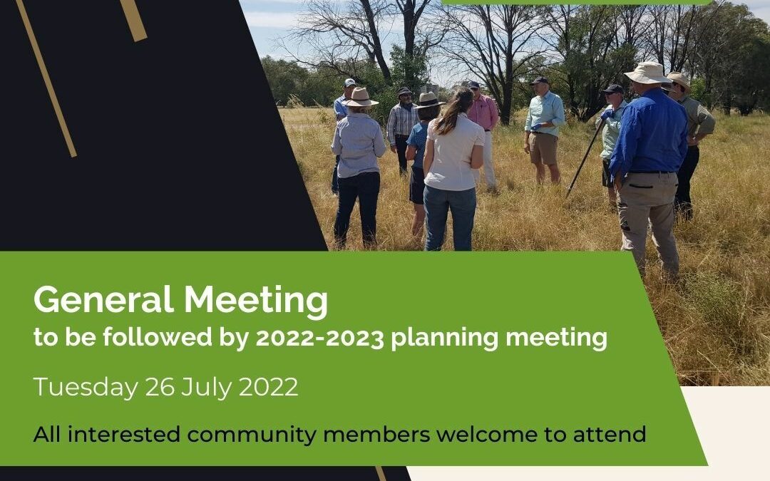 Weddin Landcare General Meeting and Planning Session