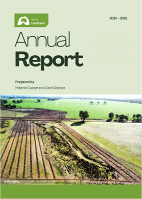 2024-2025 Annual Report Image Weddin Landcare Annual Report front cover